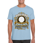 Personalised Dog Dad T-Shirt – Custom Dog Photo & Name Gift