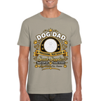 Personalised Dog Dad T-Shirt – Custom Dog Photo & Name Gift