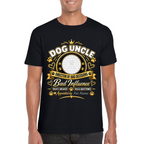 Personalised Dog Uncle T-Shirt – Custom Dog Photo & Name Gift