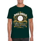 Personalised Dog Uncle T-Shirt – Custom Dog Photo & Name Gift