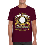 Personalised Dog Uncle T-Shirt – Custom Dog Photo & Name Gift