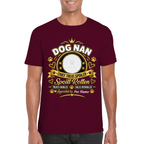 Personalised Dog Nan T-Shirt – Custom Dog Photo & Name Gift