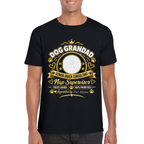 Personalised Dog Grandad T-Shirt – Custom Dog Photo & Name Gift