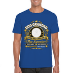 Personalised Dog Grandad T-Shirt – Custom Dog Photo & Name Gift