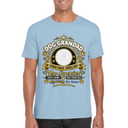 Personalised Dog Grandad T-Shirt – Custom Dog Photo & Name Gift