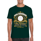 Personalised Dog Grandad T-Shirt – Custom Dog Photo & Name Gift