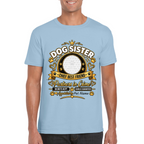 Personalised Dog Sister T-Shirt – Custom Dog Photo & Name Gift