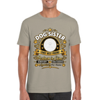 Personalised Dog Sister T-Shirt – Custom Dog Photo & Name Gift