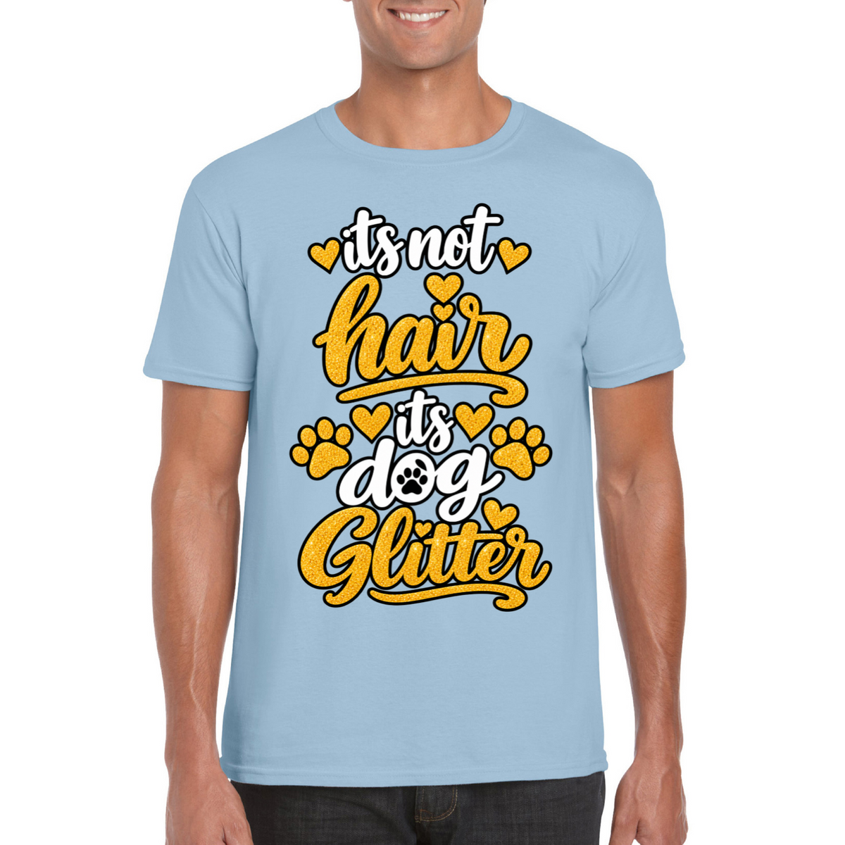 It’s Not Hair, It’s Dog Glitter T-Shirt