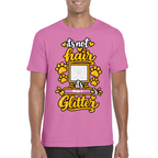 Personalised Dog Glitter T-Shirt – Custom Dog Photo & Name