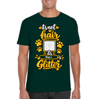 Personalised Dog Glitter T-Shirt – Custom Dog Photo & Name