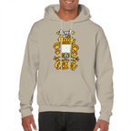 Personalised Dog Glitter Classic Hoodie – Custom Dog Photo & Name