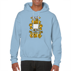 Personalised Dog Glitter Classic Hoodie – Custom Dog Photo & Name