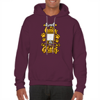 Personalised Dog Glitter Classic Hoodie with custom dog photo and name