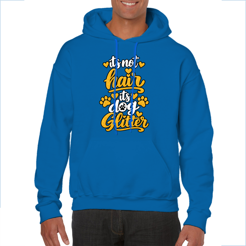 It’s Not Hair It’s Dog Glitter Classic Hoodie for dog lovers