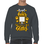 Personalised Dog Glitter Classic Sweatshirt – Custom Dog Photo & Name