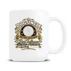Personalised Dog Uncle mug showing personalised dog photo and name design