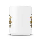 Personalised Dog Nan 15oz mug side view showing wraparound design