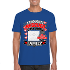 Personalised I Thought I Rescued My Dog – He T-Shirt – Custom Dog Photo & Name