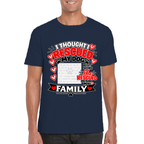 Personalised I Thought I Rescued My Dog – He T-Shirt – Custom Dog Photo & Name