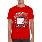 Personalised I Thought I Rescued My Dog – She T-Shirt – Custom Dog Photo & Name