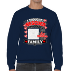 Personalised I Thought I Rescued My Dog – He Sweatshirt – Custom Dog Photo & Name