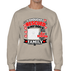 Personalised I Thought I Rescued My Dog – He Sweatshirt – Custom Dog Photo & Name