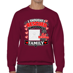 Personalised I Thought I Rescued My Dog – He Sweatshirt – Custom Dog Photo & Name