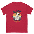 Cardinal front view - Jack Russell Small Dog Big Attitude T-Shirt - Funny Gift for Dog Lovers