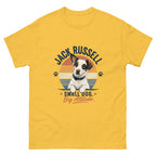 Daisy front view - Jack Russell Small Dog Big Attitude T-Shirt - Funny Gift for Dog Lovers