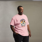 Light pink front view - Jack Russell Small Dog Big Attitude T-Shirt - Funny Gift for Dog Lovers
