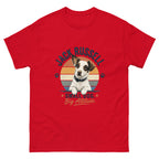 Red front view - Jack Russell Small Dog Big Attitude T-Shirt - Funny Gift for Dog Lovers